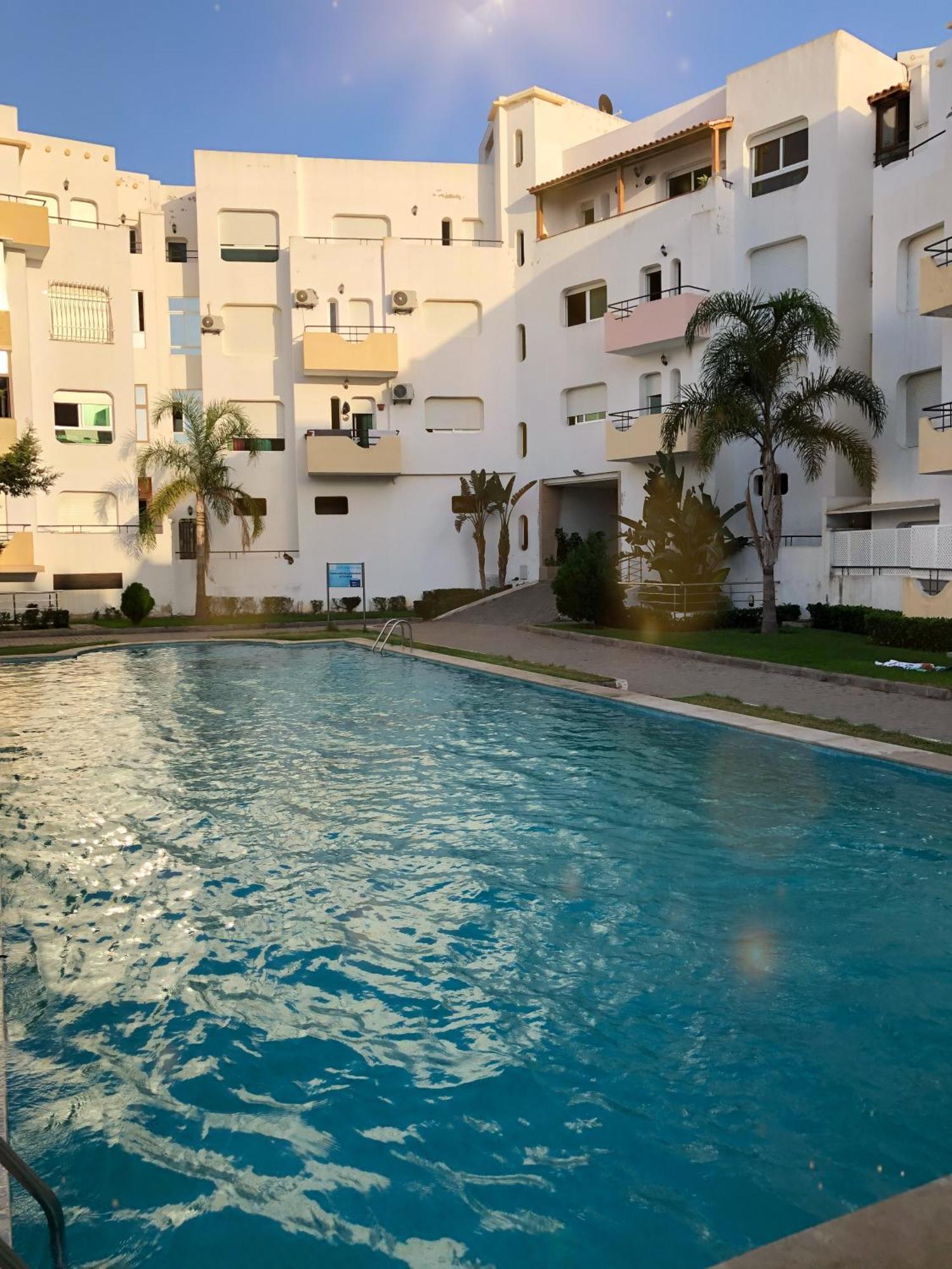 Nouveau, Residence Cap Spartel Avec Une Vue Sur Mer Tanger Extérieur photo