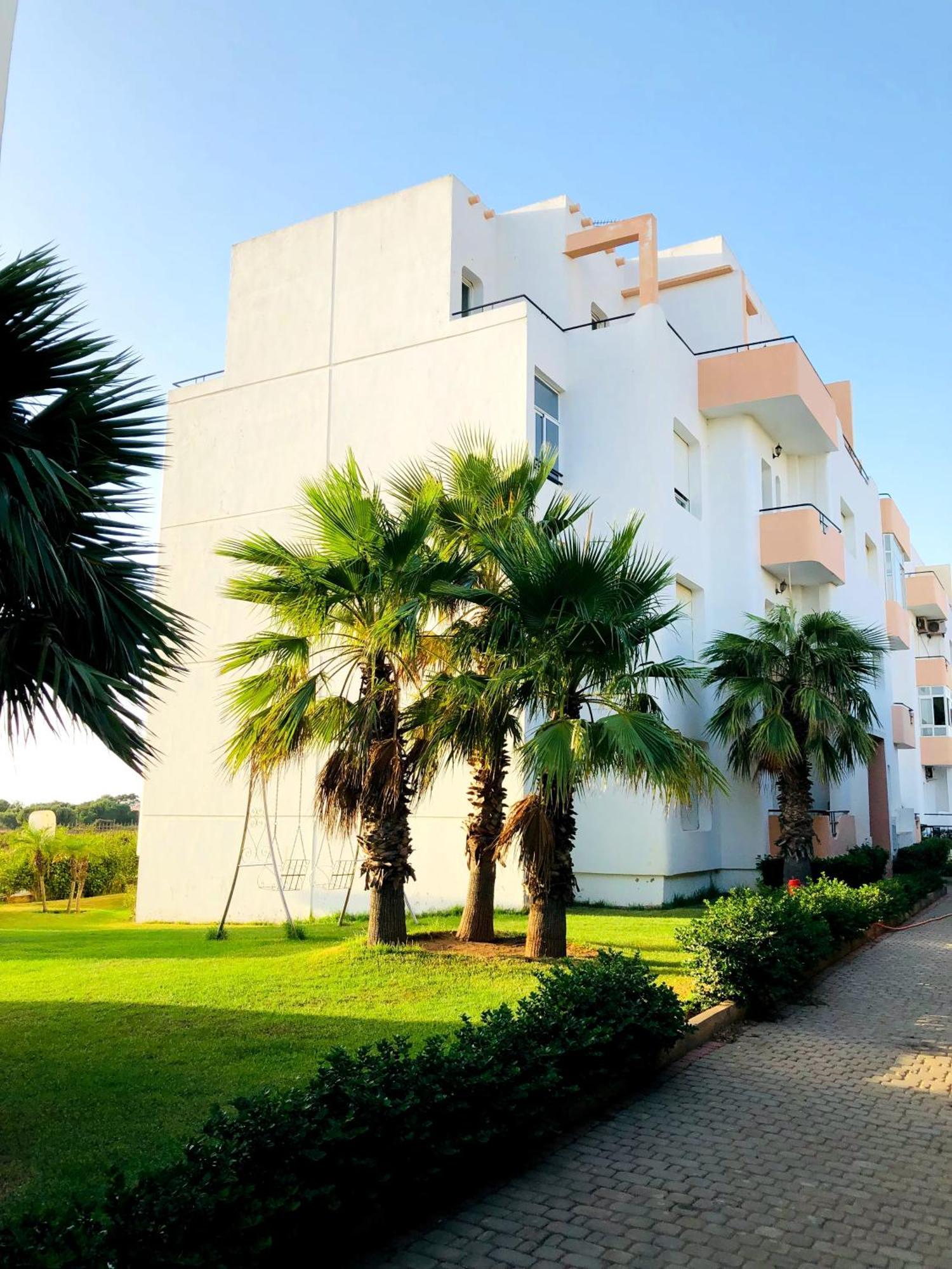 Nouveau, Residence Cap Spartel Avec Une Vue Sur Mer Tanger Extérieur photo