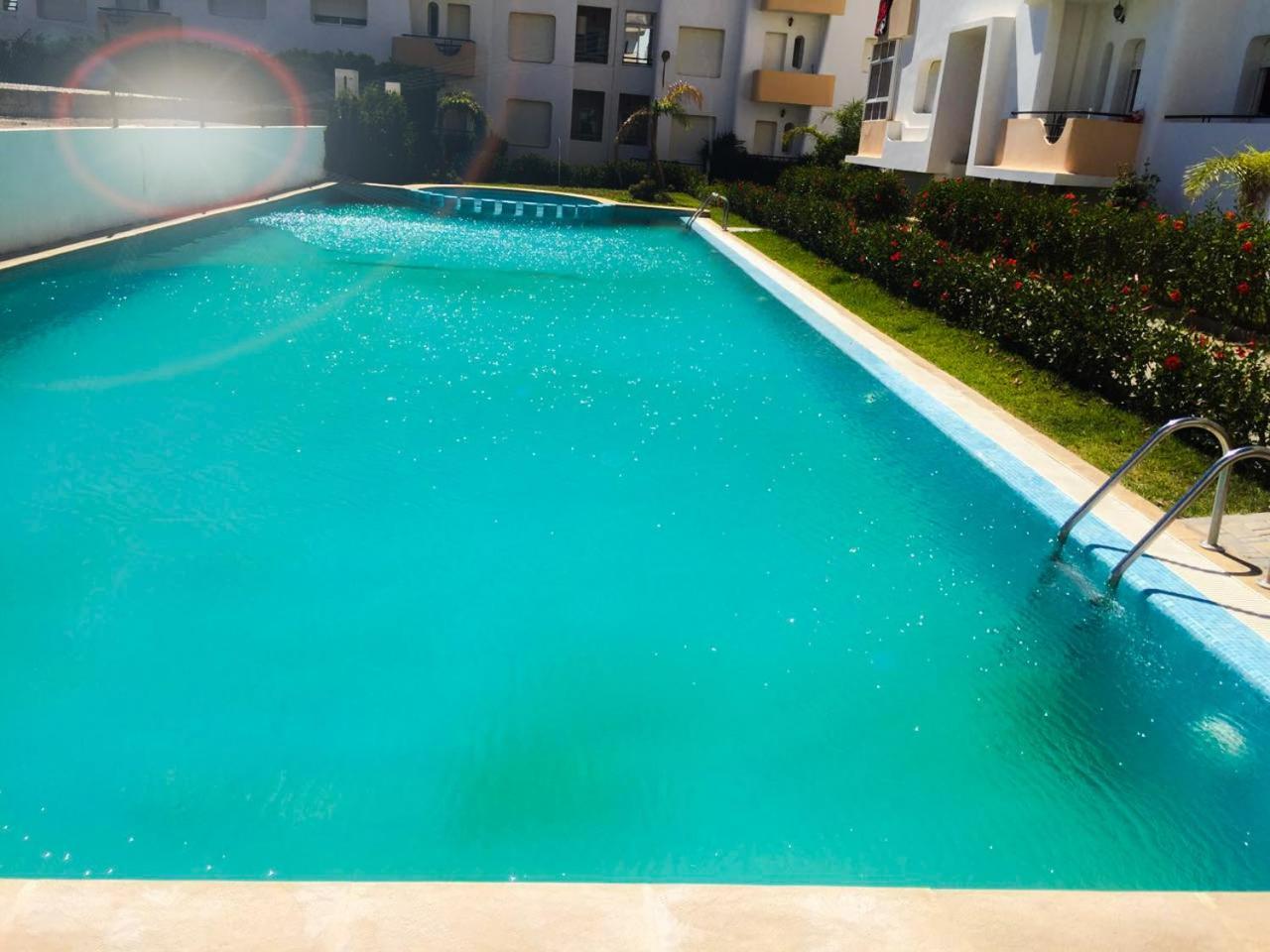 Nouveau, Residence Cap Spartel Avec Une Vue Sur Mer Tanger Extérieur photo